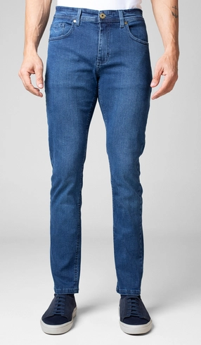 Calça Jeans Slim 5 Bolsos Express