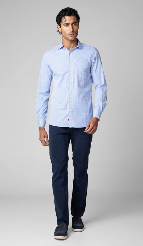 Camisa Manga Longa Xandrez Red