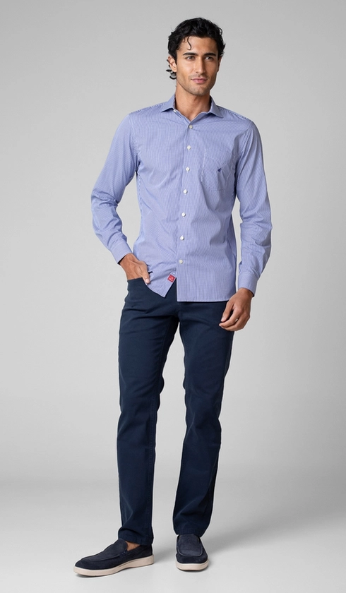Camisa Manga Longa Xandrez Red