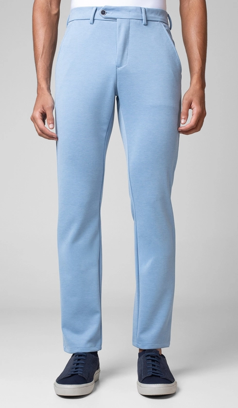 Calça Malha Bolso Faca Lisa