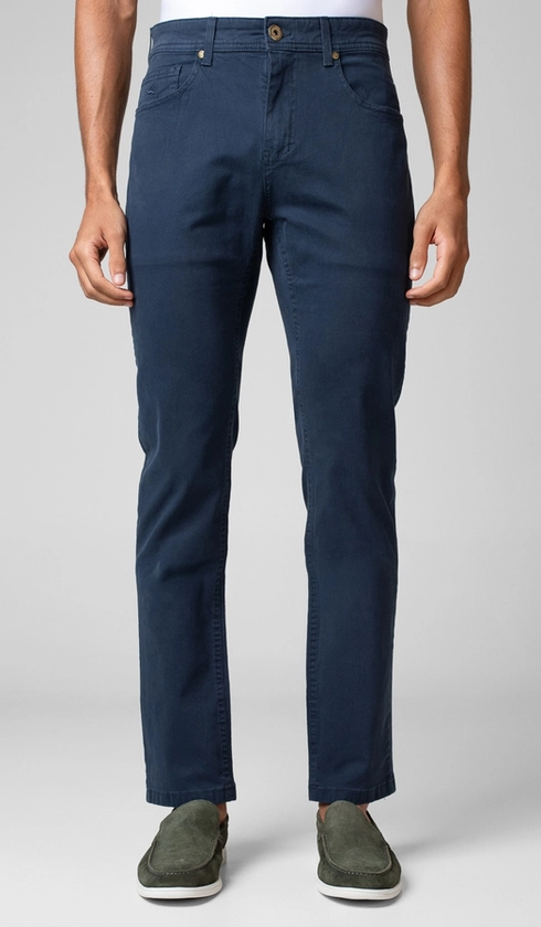 Calça Sarja 5 Bolsos Slim Express