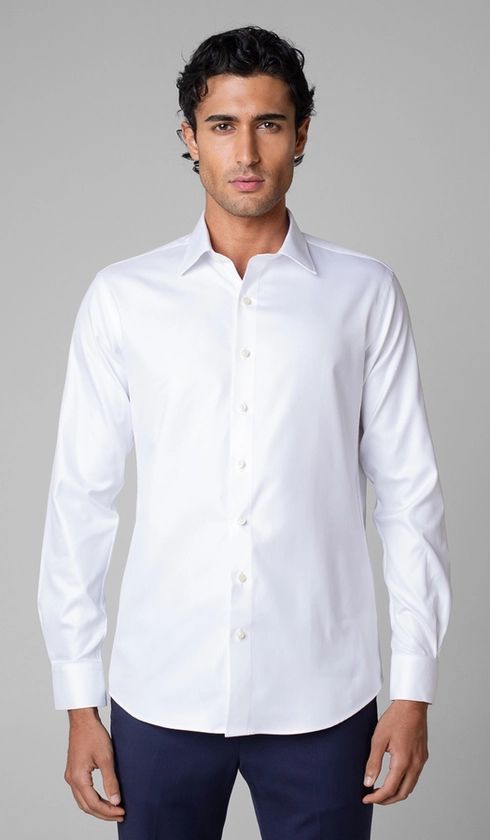 Camisa Social Maquinetada