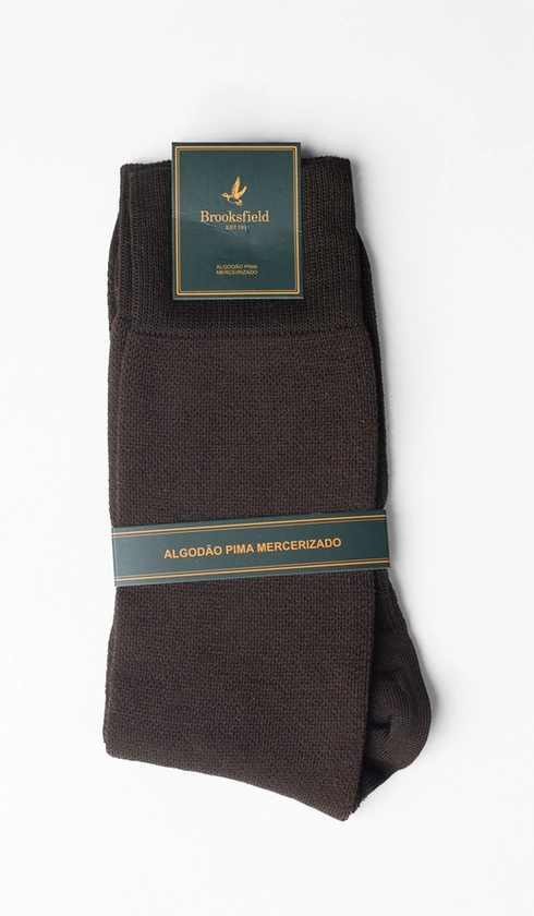 Meia Social Jacquard Pima