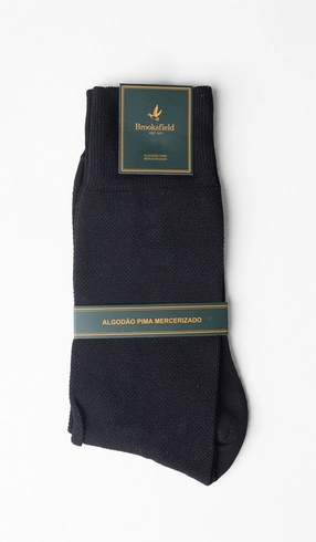 Meia Social Jacquard Pima
