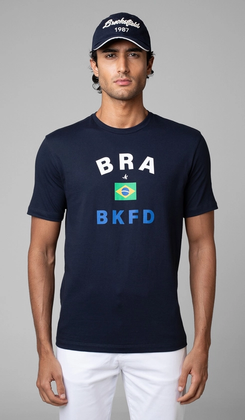 T-Shirt Manga Curta Copa Bra Bkfd