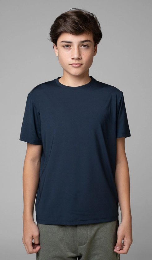 T-Shirt Manga Curta Gola Careca Techno Jet
