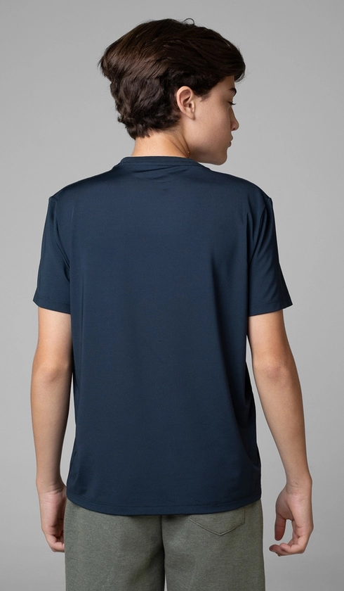 T-Shirt Manga Curta Gola Careca Techno Jet