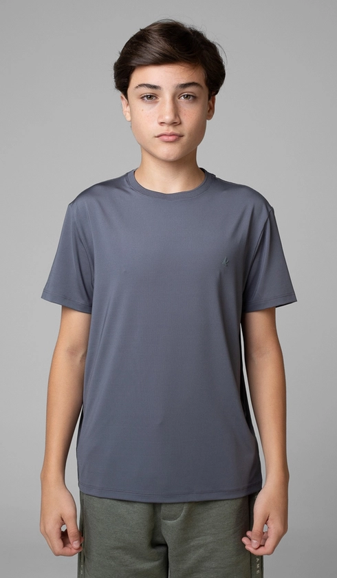 T-Shirt Manga Curta Gola Careca Techno Jet