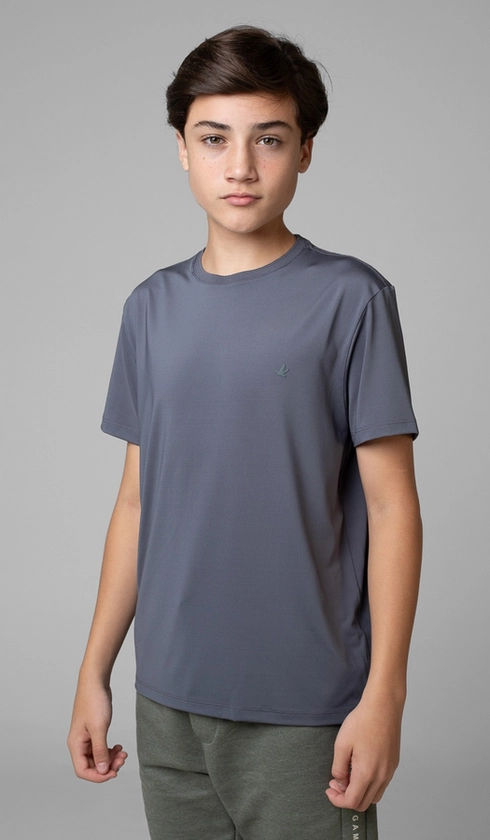 T-Shirt Manga Curta Gola Careca Techno Jet