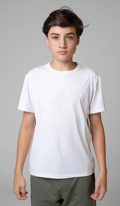 T-Shirt Manga Curta Gola Careca Techno Jet