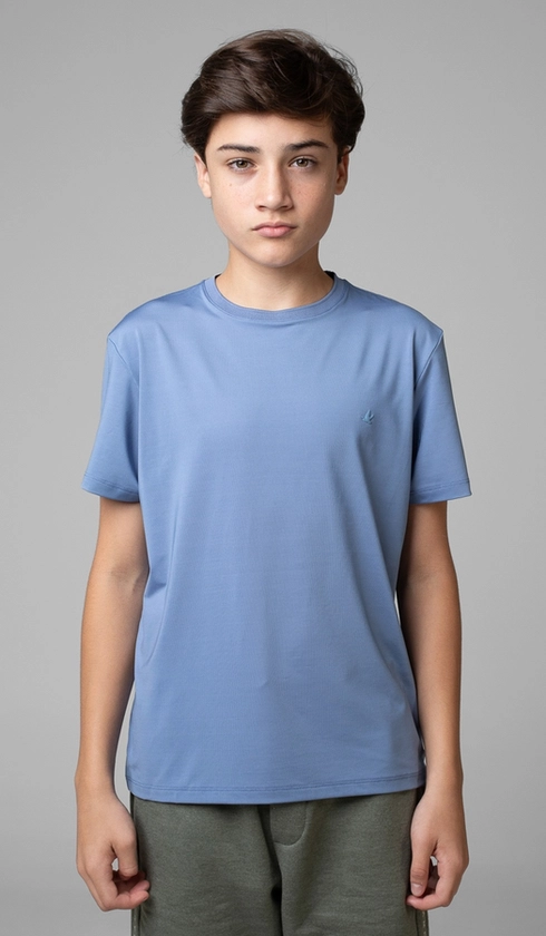 T-Shirt Manga Curta Gola Careca Techno Jet