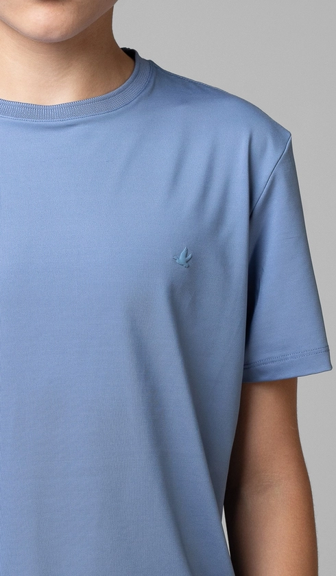 T-Shirt Manga Curta Gola Careca Techno Jet