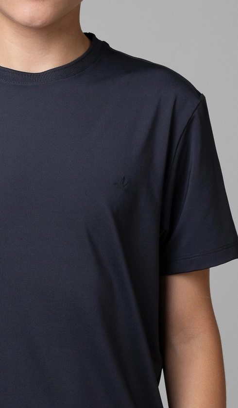 T-Shirt Manga Curta Gola Careca Techno Jet