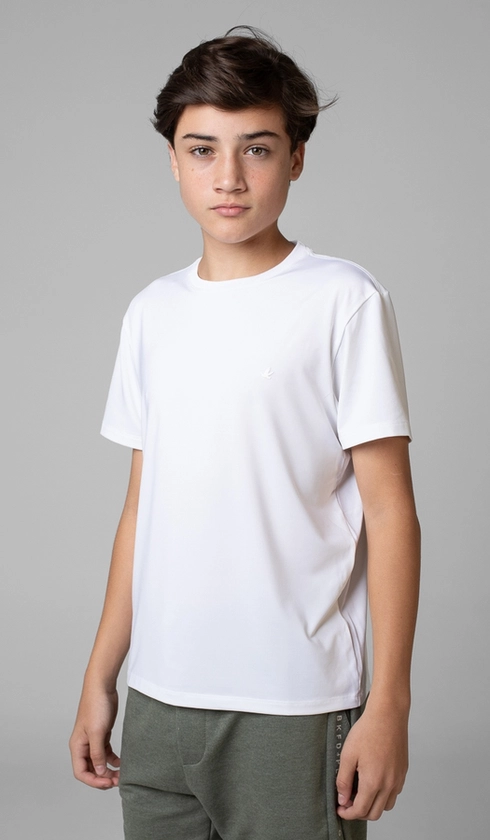T-Shirt Manga Curta Gola Careca Techno Jet
