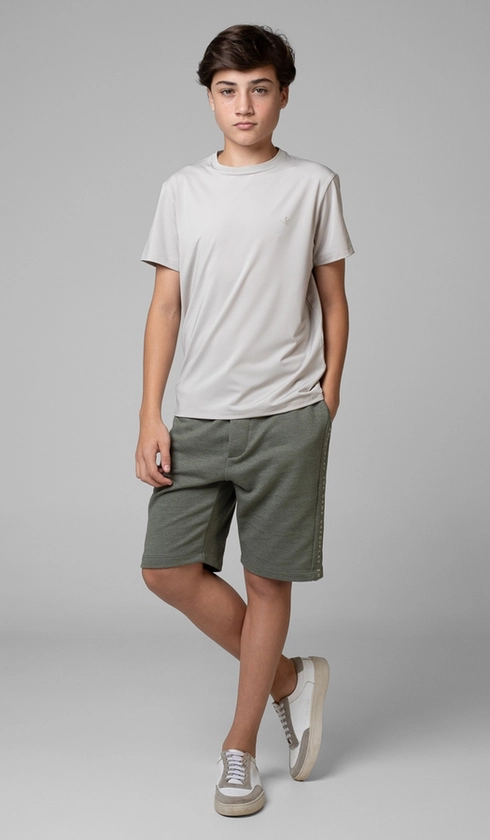 T-Shirt Manga Curta Gola Careca Techno Jet
