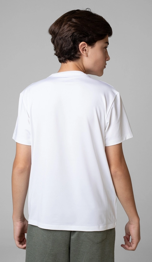 T-Shirt Manga Curta Gola Careca Techno Jet
