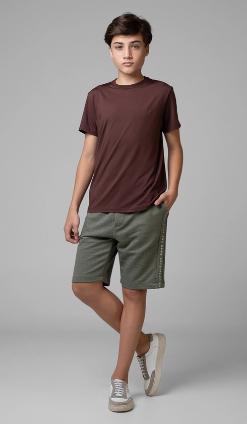 T-Shirt Manga Curta Gola Careca Techno Jet
