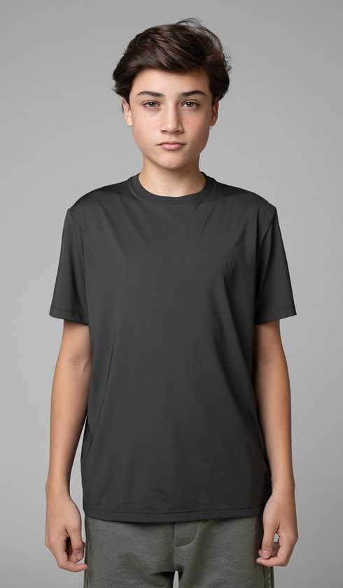 T-Shirt Manga Curta Gola Careca Techno Jet