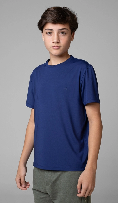 T-Shirt Manga Curta Gola Careca Techno Jet