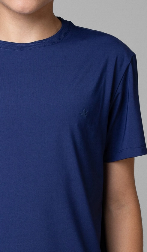 T-Shirt Manga Curta Gola Careca Techno Jet