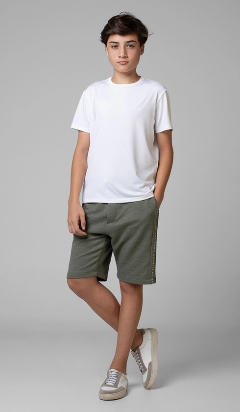 T-Shirt Manga Curta Gola Careca Techno Jet