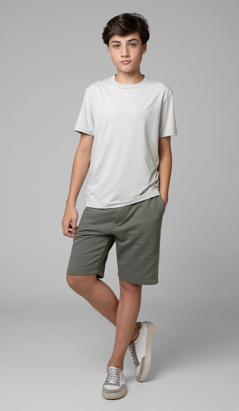 T-Shirt Manga Curta Gola Careca Techno Jet