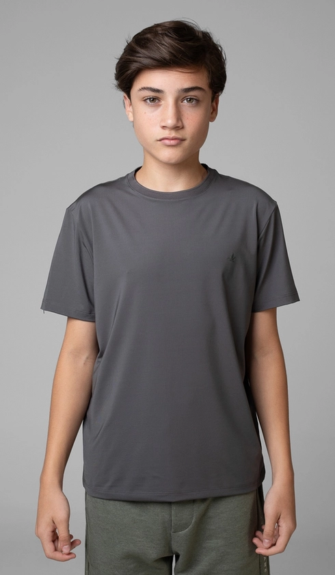 T-Shirt Manga Curta Gola Careca Techno Jet