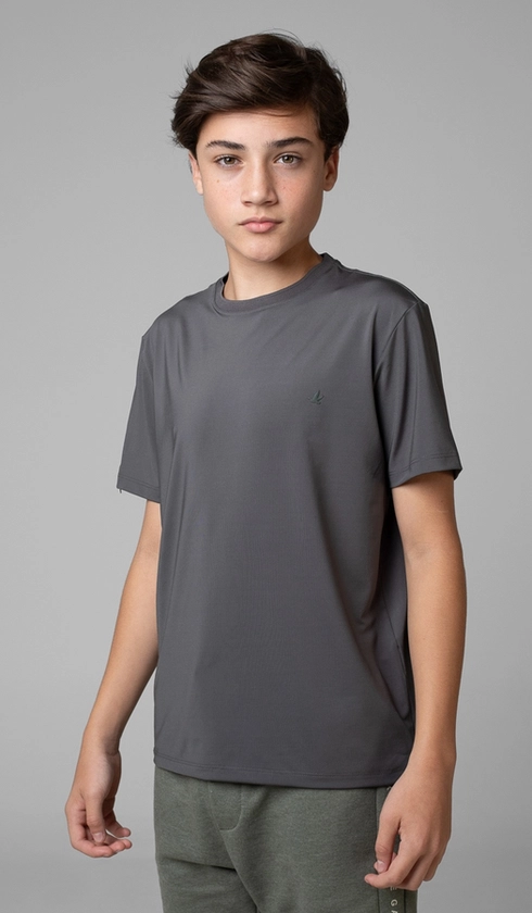 T-Shirt Manga Curta Gola Careca Techno Jet