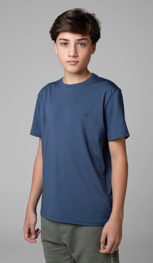 T-Shirt Manga Curta Gola Careca Techno Jet