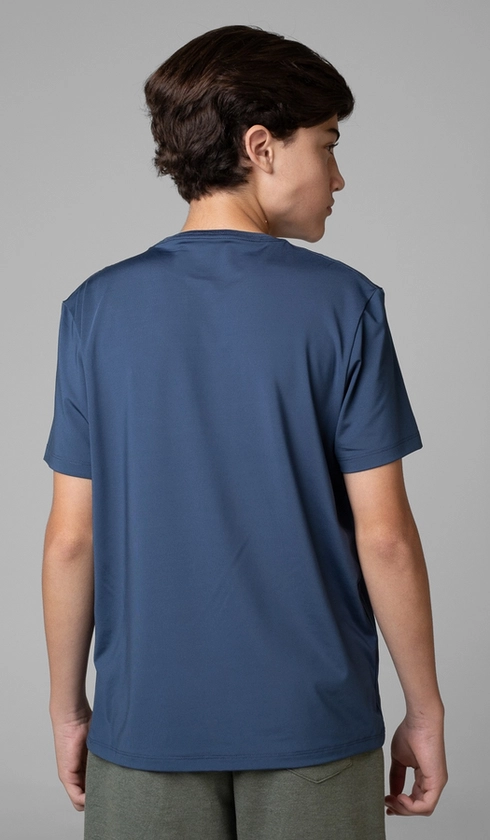 T-Shirt Manga Curta Gola Careca Techno Jet