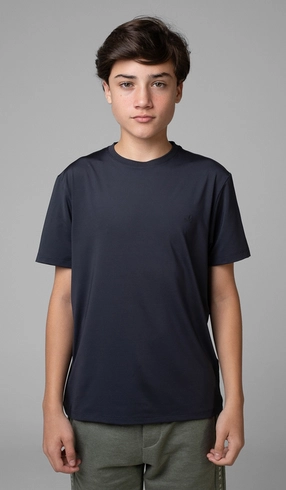 T-Shirt Manga Curta Gola Careca Techno Jet