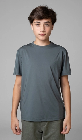 T-Shirt Manga Curta Gola Careca Techno Jet