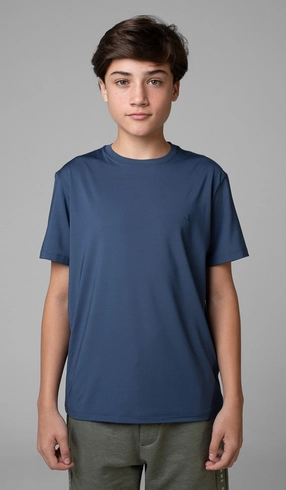T-Shirt Manga Curta Gola Careca Techno Jet