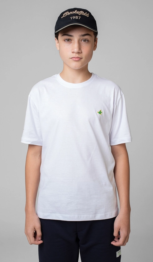 T-Shirt Manga Curta Copa Patinho Contraste