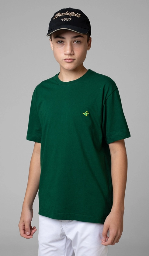 T-Shirt Manga Curta Copa Patinho Contraste