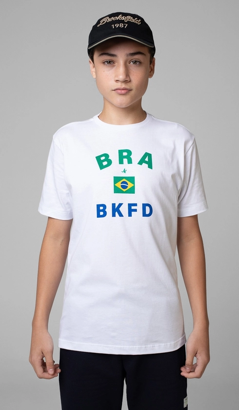T-Shirt Manga Curta Copa Bra Bkfd