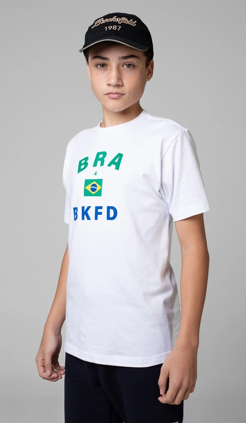 T-Shirt Manga Curta Copa Bra Bkfd