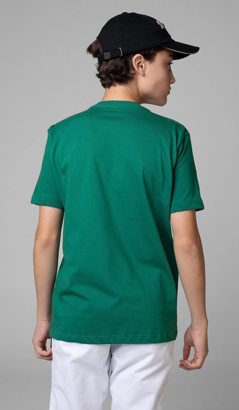 T-Shirt Manga Curta Copa Brasão Bkfd
