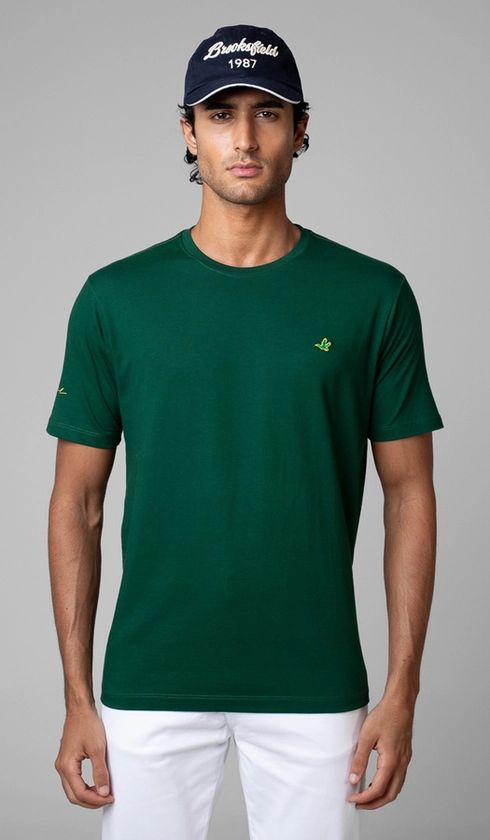 T-Shirt Manga Curta Copa Patinho Contraste