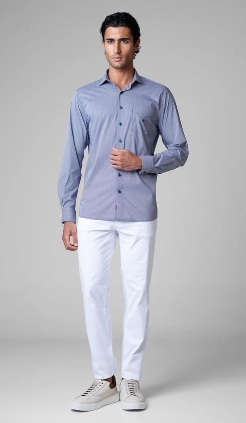 Camisa Manga Longa Xandrez Red