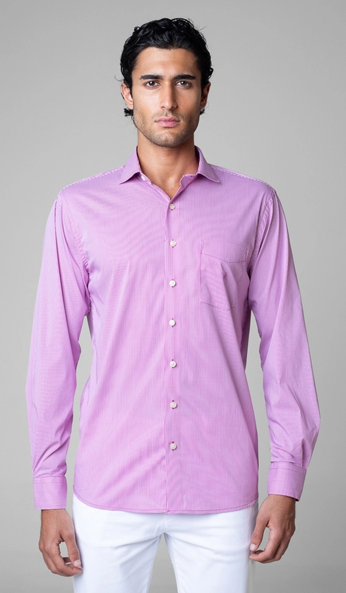 Camisa Manga Longa Xandrez Red