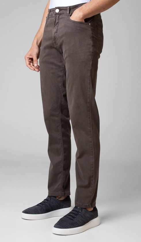 Calça de Sarja 5 Bolsos Importada