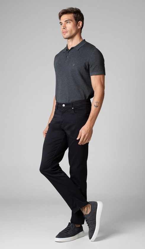 Calça de Sarja 5 Bolsos Importada