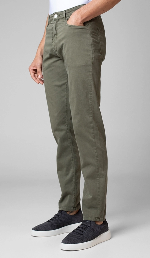 Calça de Sarja 5 Bolsos Importada