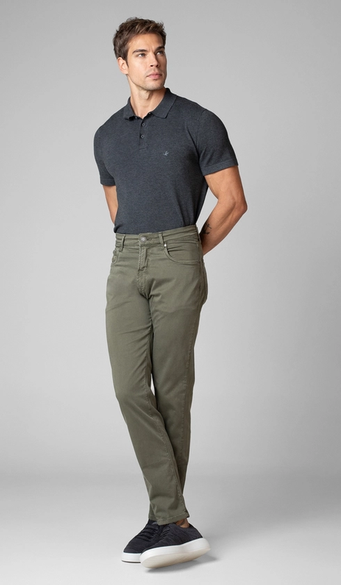 Calça de Sarja 5 Bolsos Importada