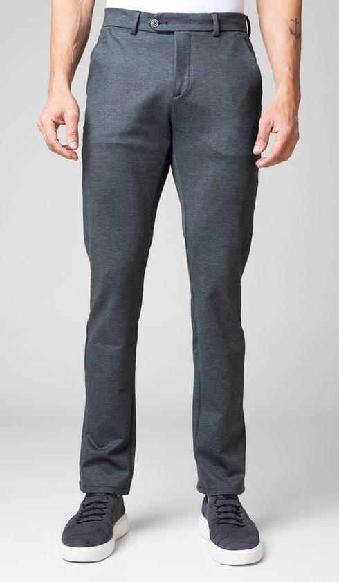 Calça de Malha com Bolso Faca Xadrez