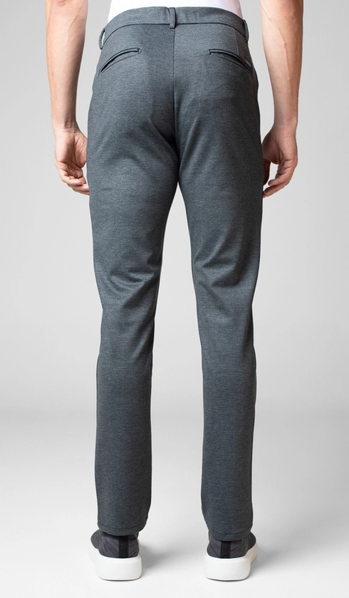 Calça de Malha com Bolso Faca Xadrez