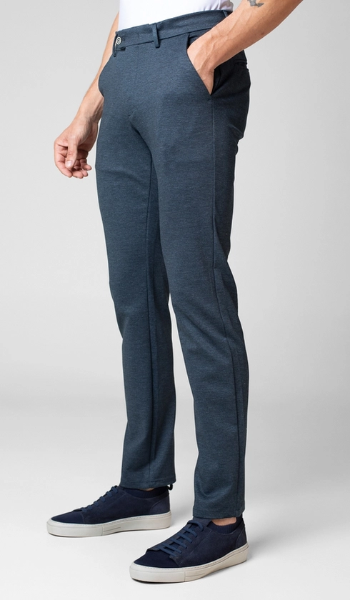 Calça de Malha com Bolso Faca Olho de Perdiz