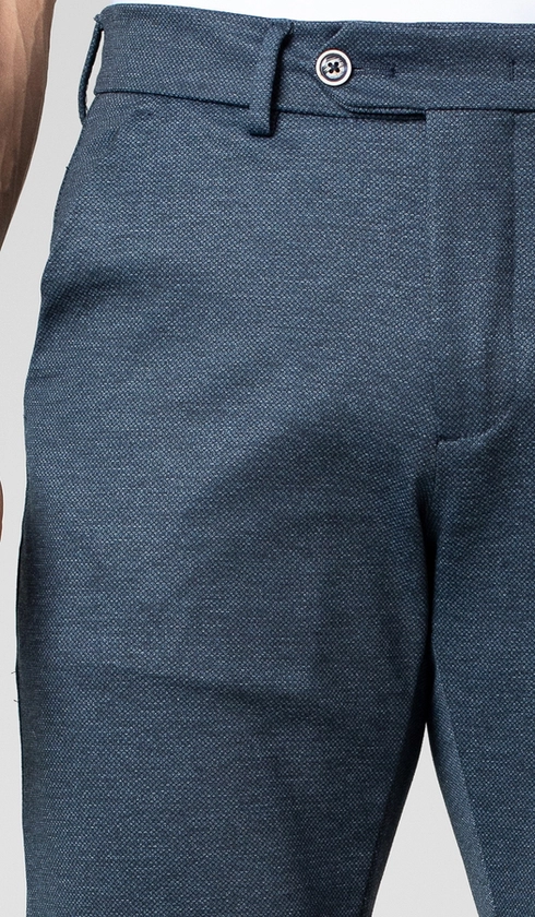 Calça de Malha com Bolso Faca Olho de Perdiz