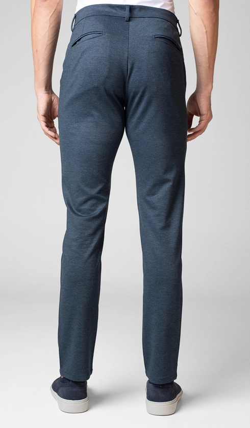 Calça de Malha com Bolso Faca Olho de Perdiz